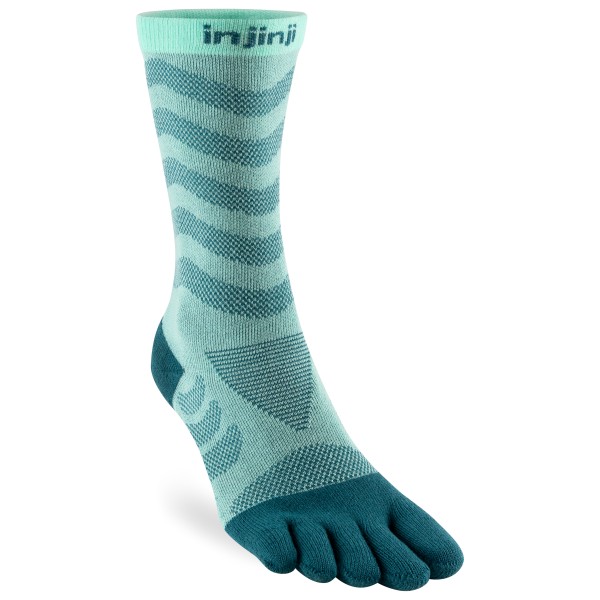 Injinji - Women's Run Technical Crew - Laufsocken 35-40 | EU 35-40 türkis