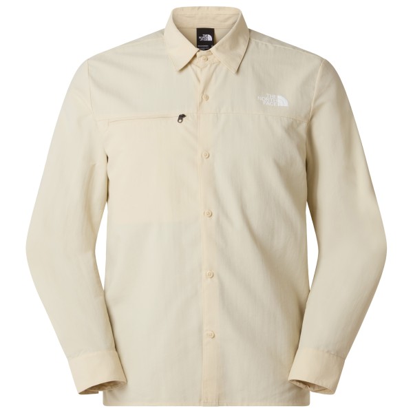 The North Face - Packable Long Sleeve Shirt - Hemd Gr S beige