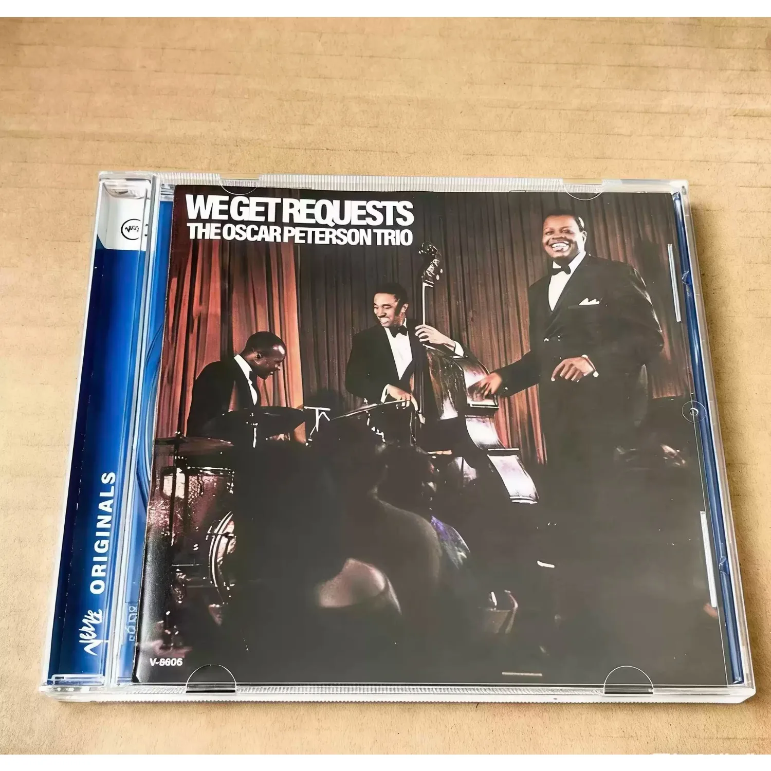Das Oscar Peterson Trio „We Get Requests“ Jazz-Klaviertrio-Musik-CD Verve Records Klassischer Swing-Jazz Meisterhafte Klavierausführungen Image