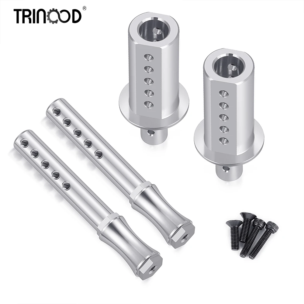 TRINOOD 1Set Aluminium Legierung Körper Post Mounts RC Auto Shell Spalte Körper Halter Für 1/7 HOBAO VTE2 Upgrade Zubehör