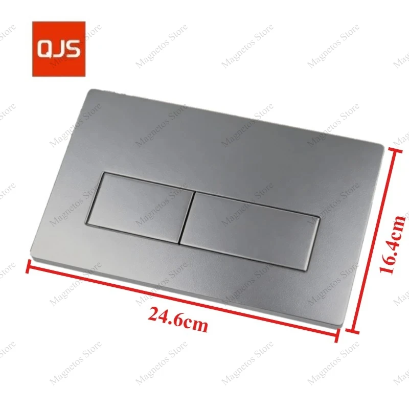 Toilettenspülknöpfe für Geberit Toiletten mit Unterputz-Spülkasten, Sigma Samba Wandspülkasten, Spülplatte UP720 300, Mattsilber