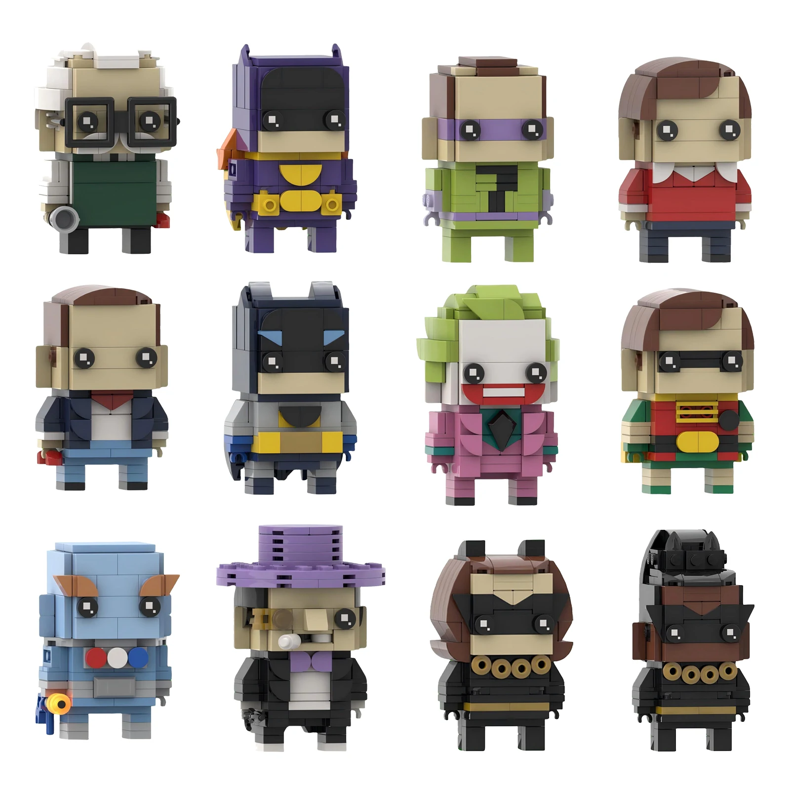 Film Serie Bat Cape Action Charakter Bausteine MOC Cape Crusader Montage Modell Puzzle Kinder Spielzeug Geburtstag Geschenk Image