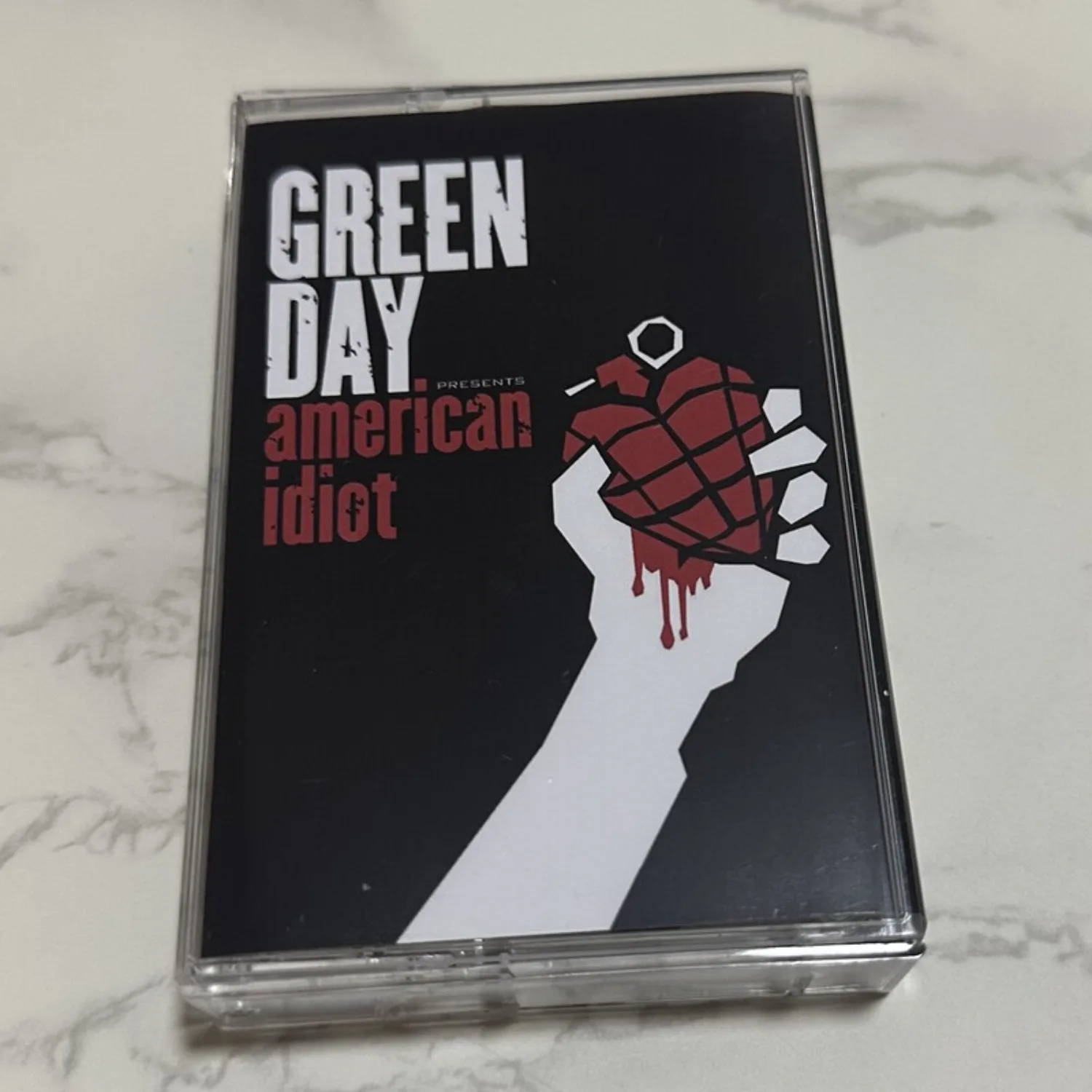 Green Day American Idiot Punk Rock Audiokassette Retro Vintage Analog-Sound Sammlerstück für Fans Heim-Kunstdekoration
