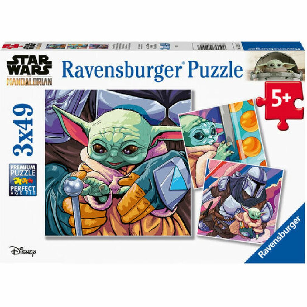 Star Wars Mandalorian Baby Yoda Puzzle 3x. 1 St