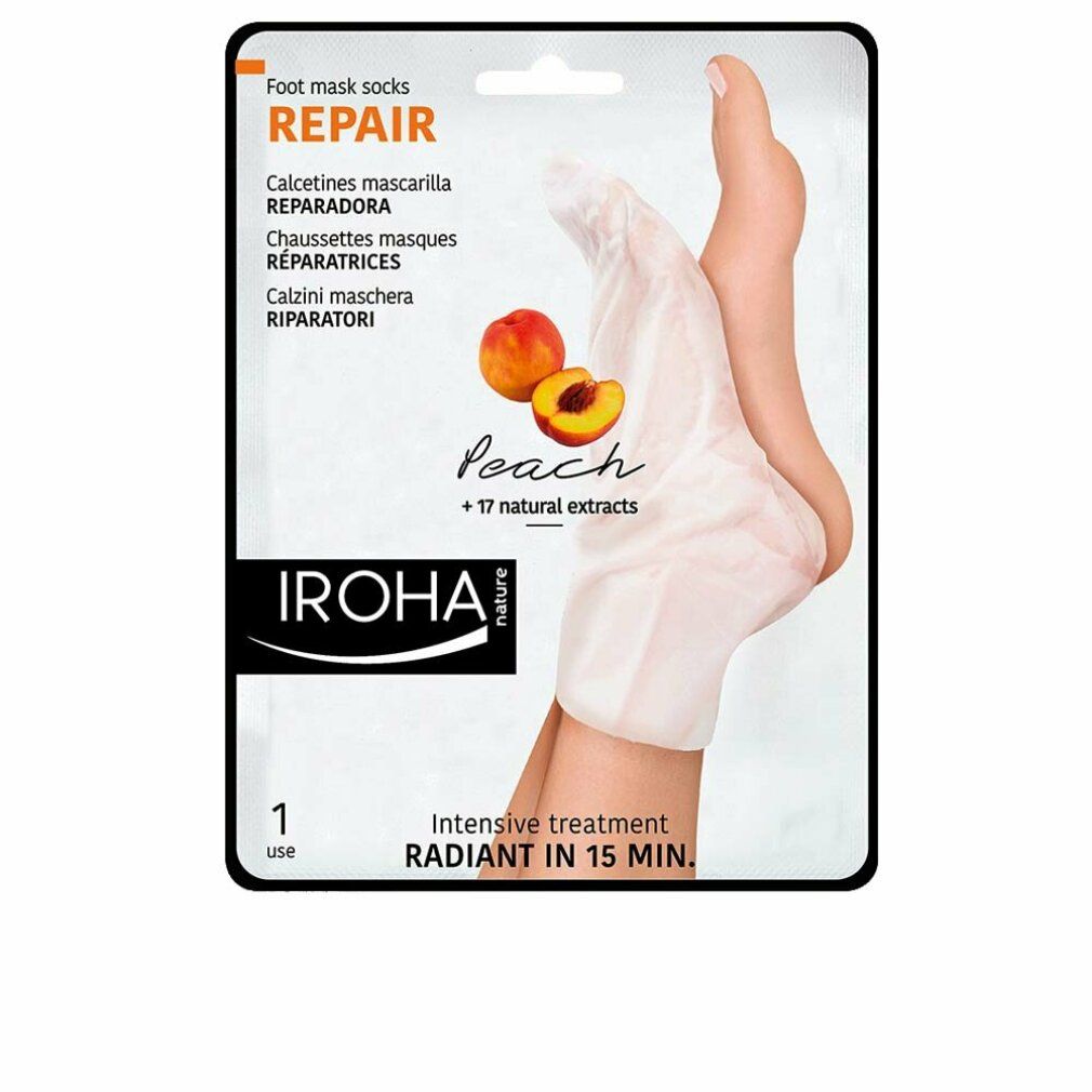 Maschera per piedi peach riparazione calze 0,035 kg