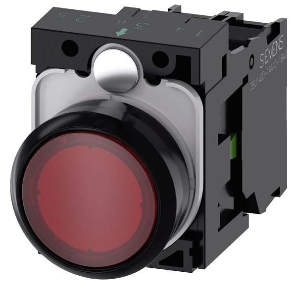 Siemens Dig.Industr. Drucktaster 3SU1102-0AB20-1BA0 3SU11020AB201BA0 Image
