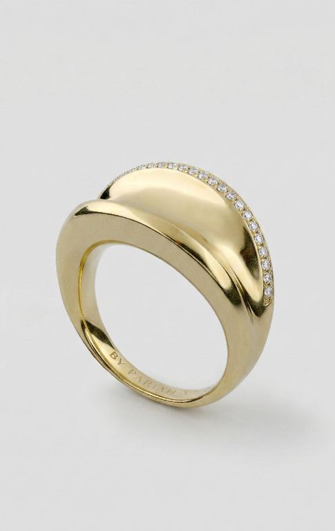 Cleave Pinky Ring - Metallic - BY PARIAH Rings
