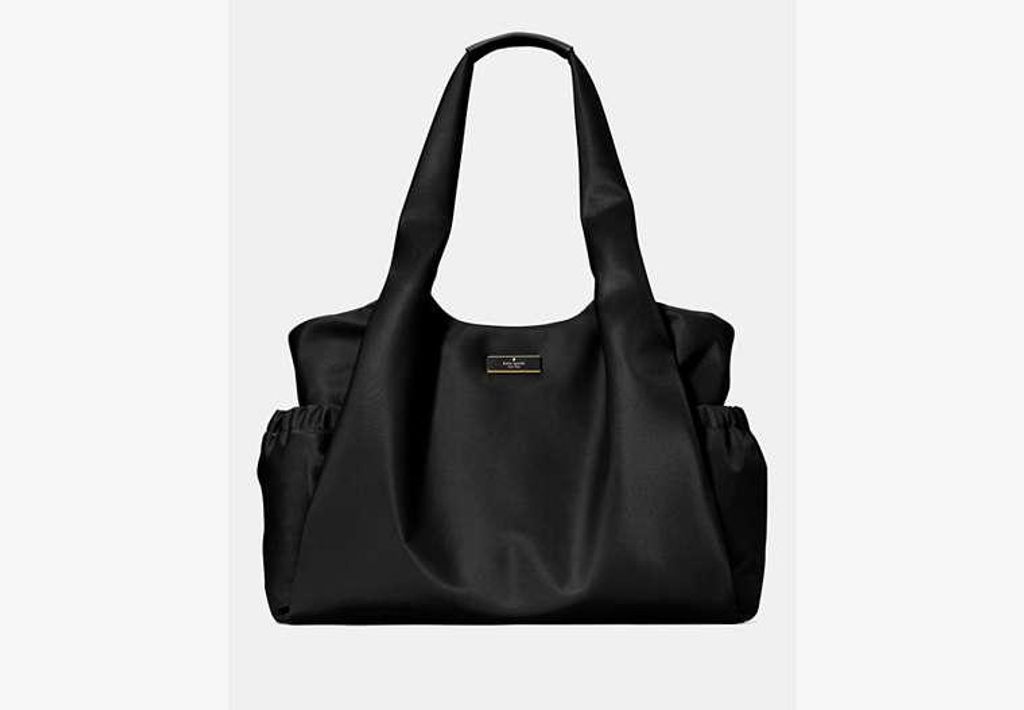 Carter Nylon Large Baby Bag - Black - Kate Spade Totes