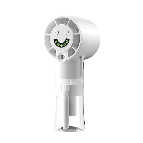 USB-wiederaufladbarer Nebelventilator, tragbarer Mini-Handventilator, Hochgeschwindigkeitsventilator, Nano-Nebelkühlung, ideal für Männer und Frauen, Reisen, Camping und Outdoor-Aktivitäten Image