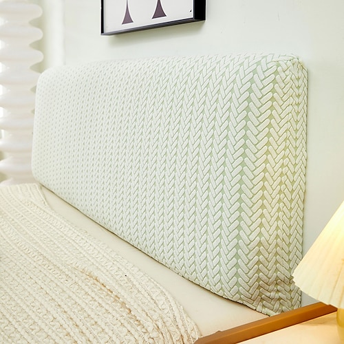 Verdickter Kopfteilbezug aus Jacquardgewebe, vollflächig staubdicht, Kopfteilschutz, verdickter Bettkopfteilbezug Image