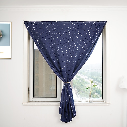Verdunkelungsvorhänge (2er-Pack), bohrfrei, temporärer Fensterschutz mit Klettverschluss, einfache Montage, ideal für Studentenwohnheime, Schlafzimmer und Apartments, Sonnenschutz Image