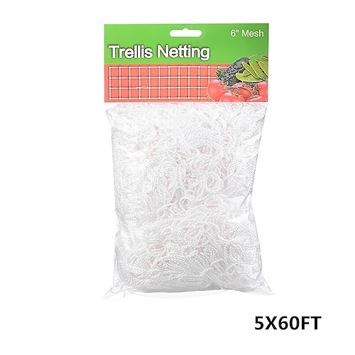Kletternetz für den Garten, Rankgitter, robuste Pflanzenstütze für Blumen, Gemüse, Weinreben und Obstgärten Image