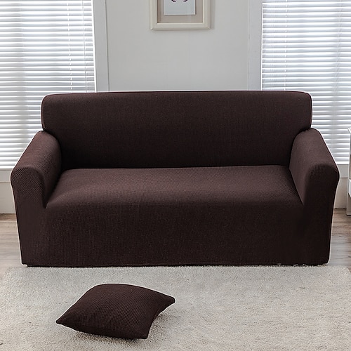 Wasserabweisender Waffelsofabezug für 1/2/3/4-Sitzer-Sofas im Wohnzimmer, elastischer Ecksofabezug für L-förmige Sofas Image
