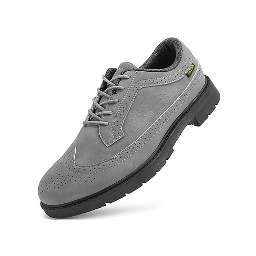 Herren Vintage Sportlich Lässig Outdoor Golf Mikrofaser Bequem Schnürung Schwarz Weiß Gelb Sommer Frühling Herbst Image