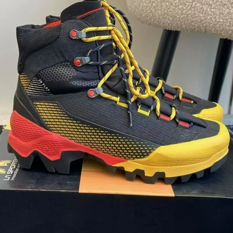 Scarpe da Arrampicata Classiche 2026 di Marca per Uomo, Scarpe da Montagna di Alta Qualità, Stivali Outdoor da Uomo di Design, Scarpe da Trekking Alte da Uomo