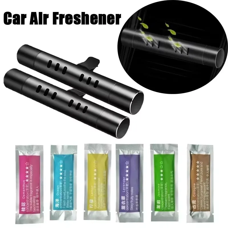 4/5/8 Pezzi Deodorante per Auto, Profumo per Bocchette di Ventilazione, Fragranza per Interni Auto, Elimina Odori, Accessori per Auto