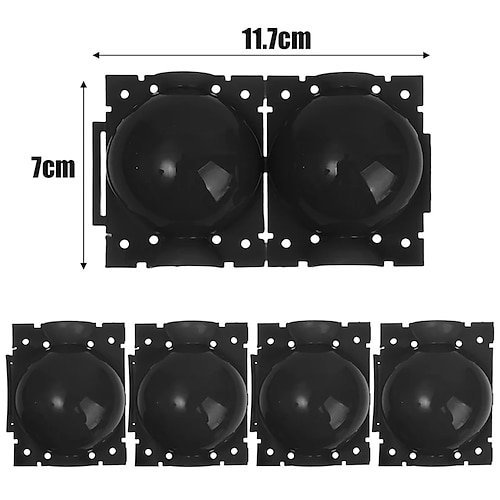 30 Stück Bewurzelungskugeln für Pflanzen, Hochdruckvermehrung, Wurzelzuchtbox, Garten, wiederverwendbare Stecklings- und Veredelungskugeln, Zuchtgerät Image