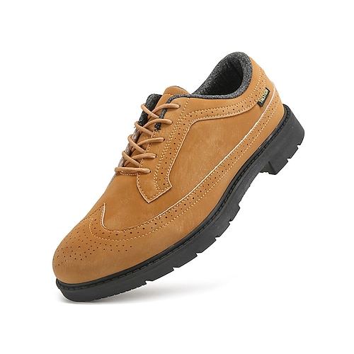 Herren Vintage Sportlich Lässig Outdoor Golf Mikrofaser Bequem Schnürung Schwarz Weiß Gelb Sommer Frühling Herbst Image