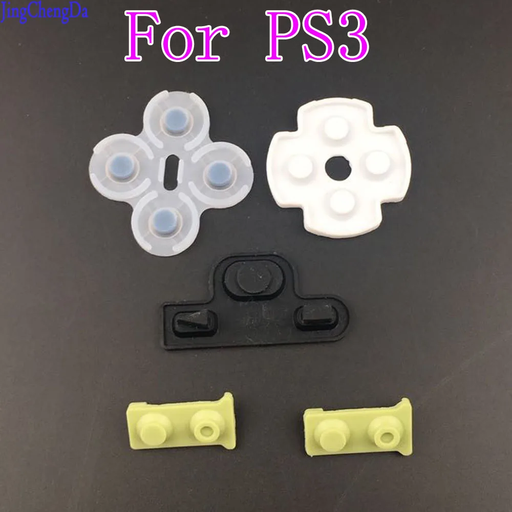 JCD Für PS3 Controller Reparatur Leitfähige Gummi Silikon Pads Für PS3 Griff Controller Ersatz