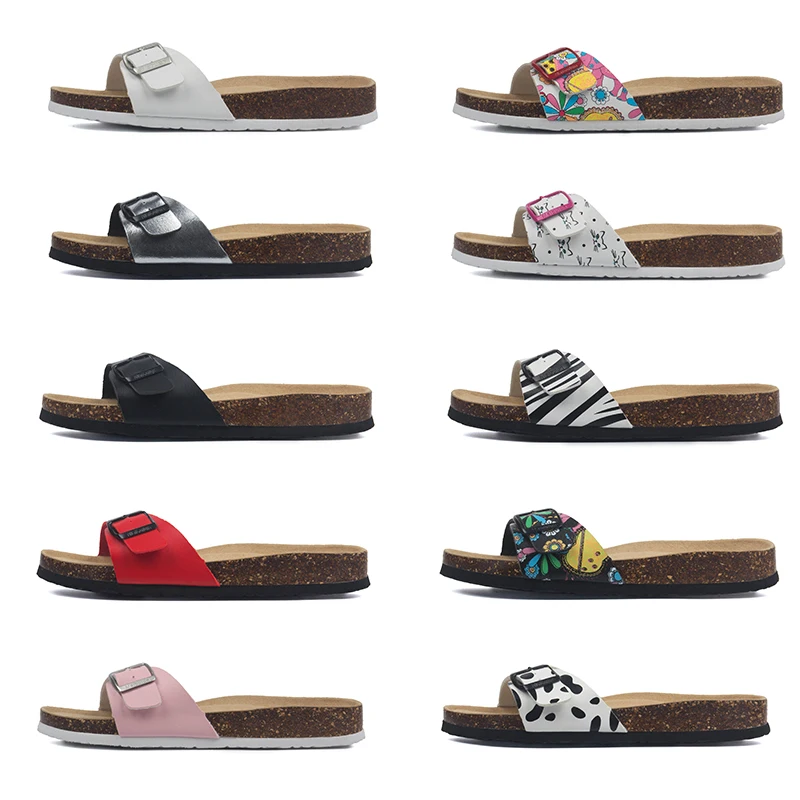 Frauen Schuhe Sommer Mode Kork frauen Hausschuhe Flachen Boden Gleitschutz Paar Freizeit Strand Hausschuhe Big Größe 35-45