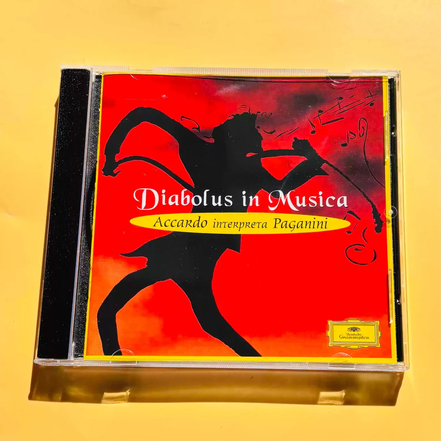 Accardo Paganini Diabolus in Musica Klassische Violinmusik-CD Virtuose Darbietungen Dramatische Violinsolos Image