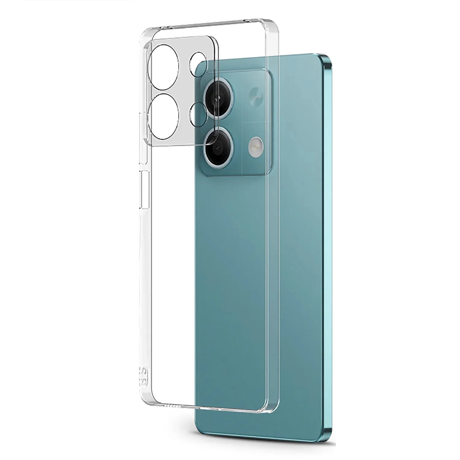 Transparente Hülle für Xiaomi Redmi Note 13 Pro Plus Ultradünner Klarer TPU-Stoßfänger für Redmi Note 13 Pro 4G 5G Schutzhüllen Image