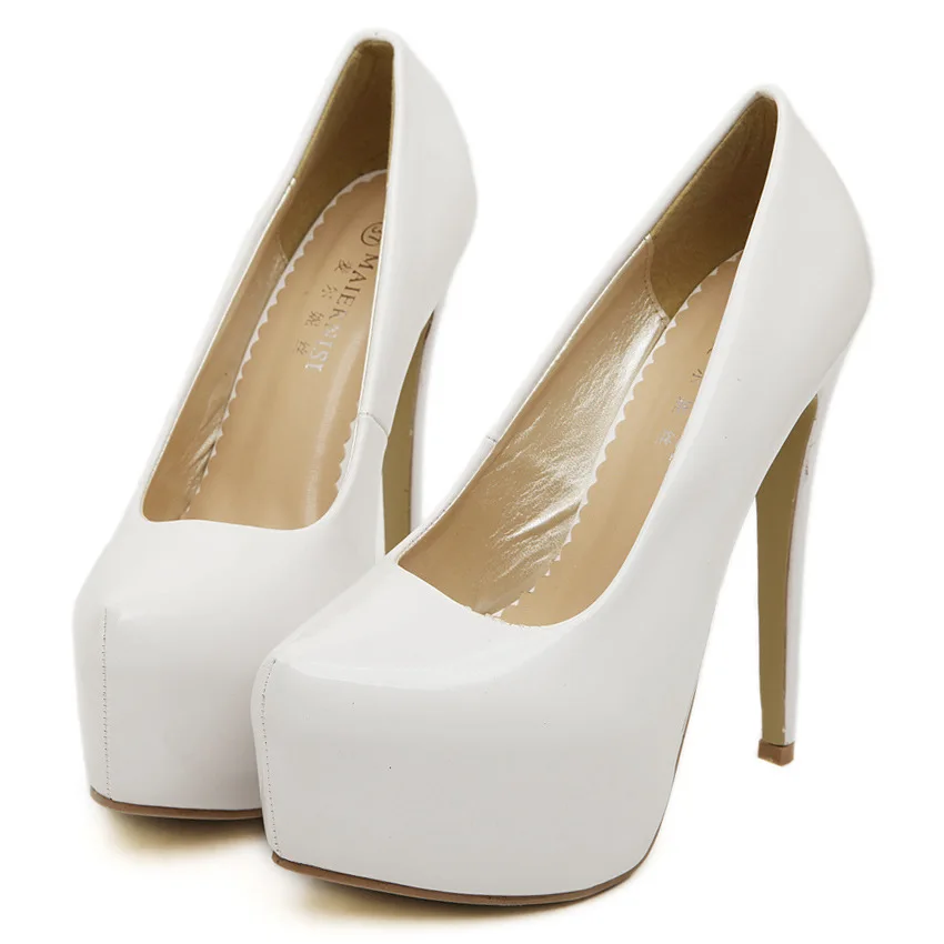 Damen Sexy Elegante Temperament Frauen Schuhe Mode Neue Wasserdichte Plattform High Heels Zapatos De Mujer High Heels Frauen Schuhe Image