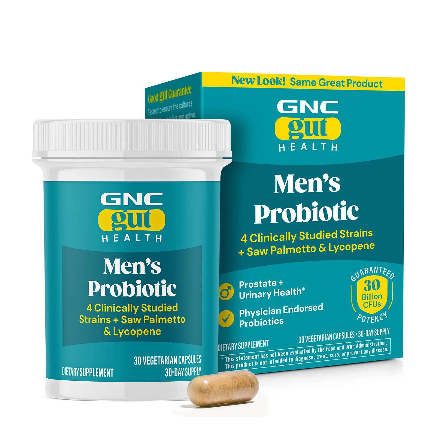 Men's Probiotic Healthy - 30 Billon Cfus Capsules (30 Servings)