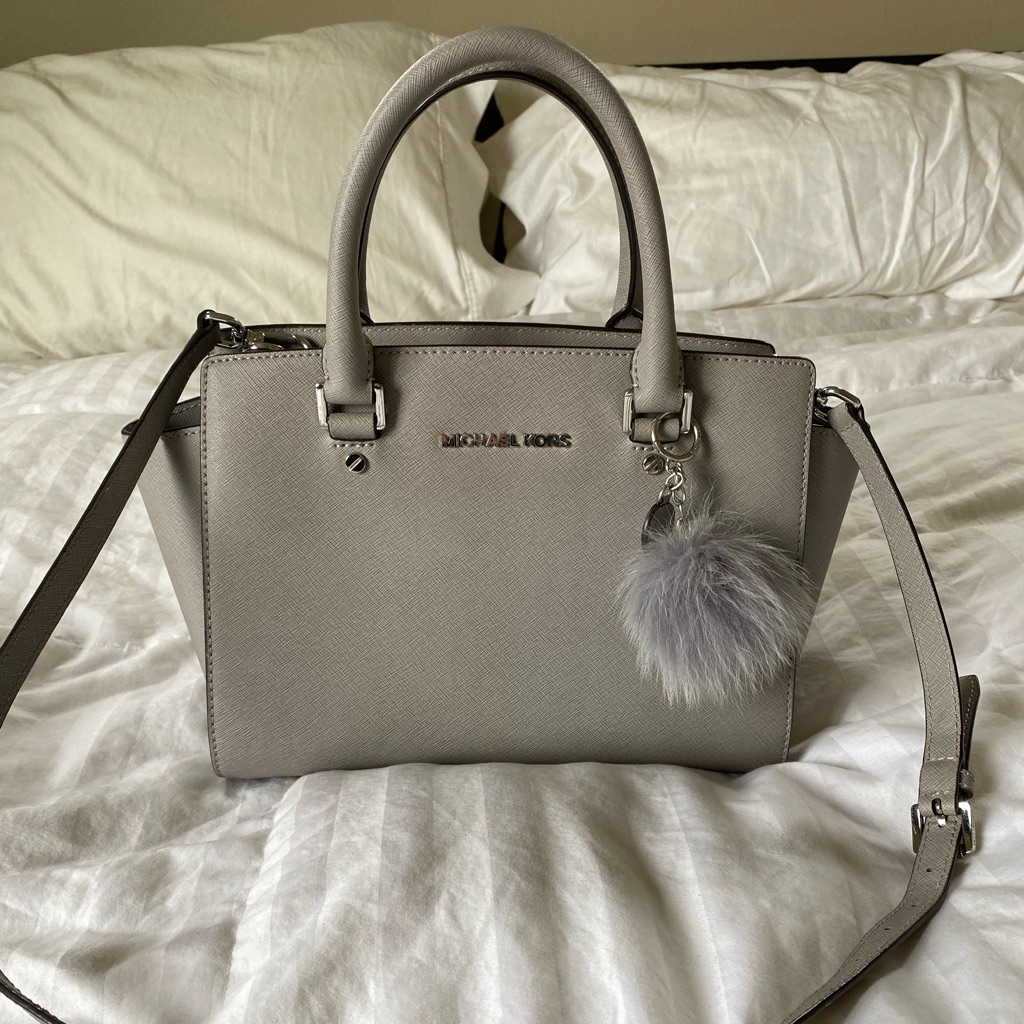 Michael Kors Bags | Authentic Michael Kors Handbag | Color: Gray | Size: Os