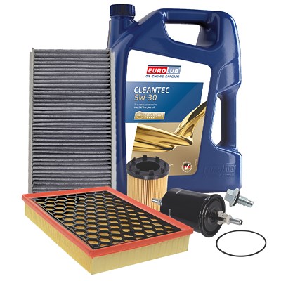 Bestprice Inspektionspaket Filtersatz SET B + 5l ÖL [Hersteller-Nr. 40207888] für Opel Image