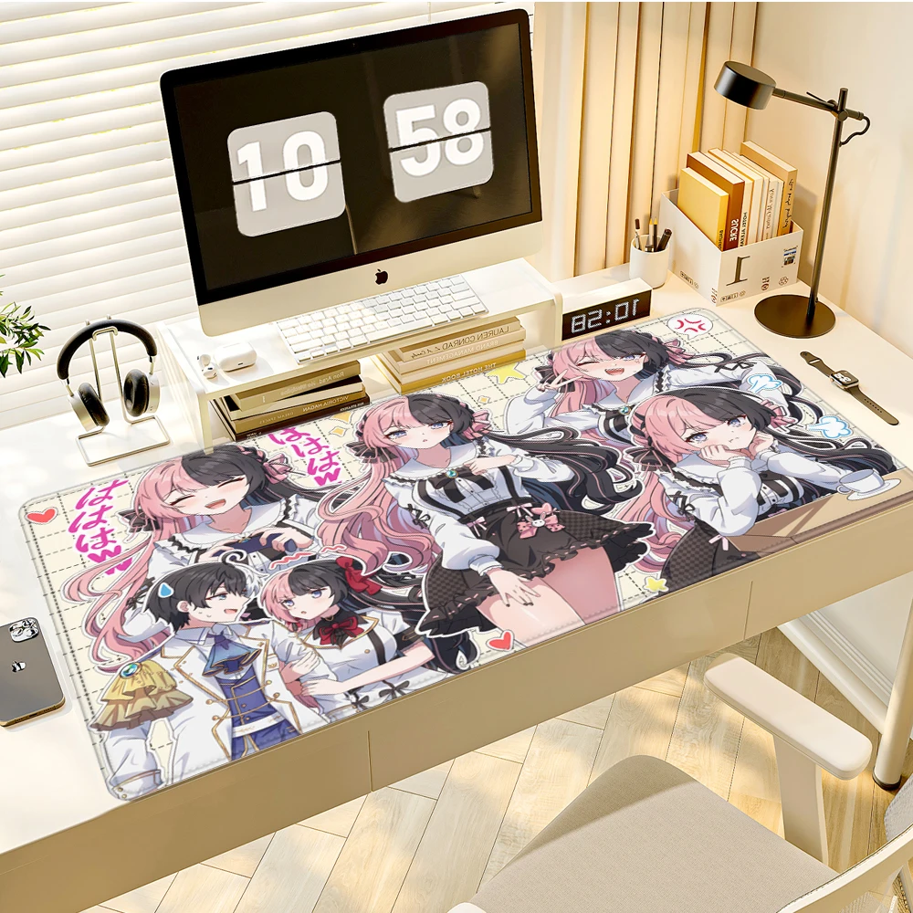 Anime-Mauspad, Gummi, erweiterte Schreibtischunterlage, VSPO Hinano Tachibana, Computer-Mauspad, Gamer, HYBXAXC, Zubehör, PC-Tastatur, PlayPad Image
