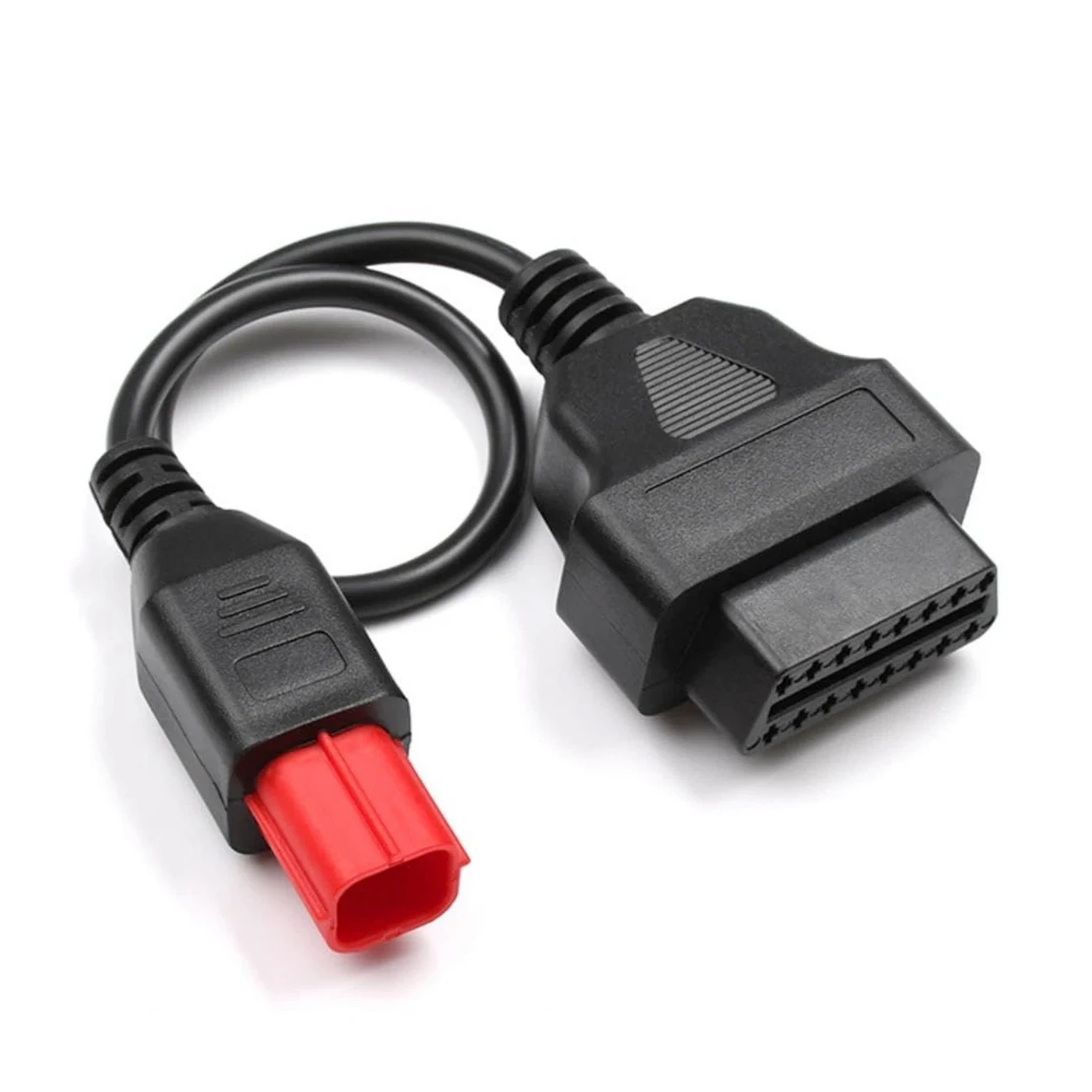 OBD-Adapter Euro5 für Motorrad 6-poliges auf OBD2 (K-Line + CAN-Bus) Diagnosekabel Image