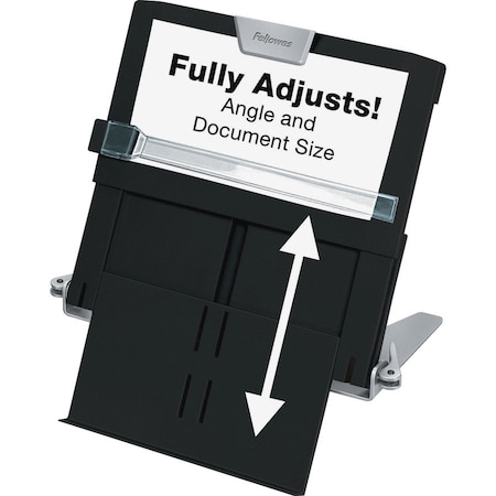 FELLOWES 8039401 In-Line Document Holder,Monitor/Keyboard - FELLOWES