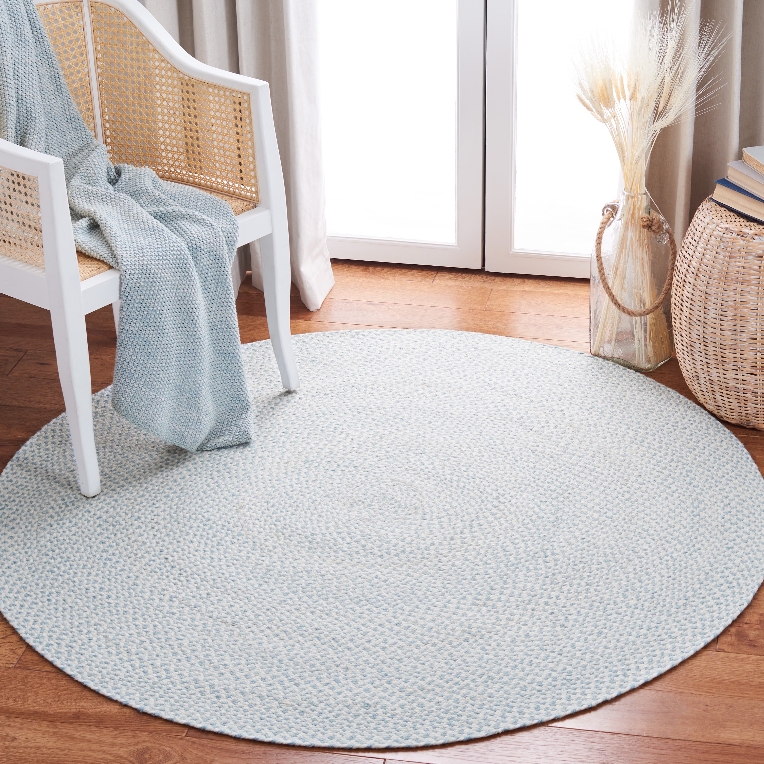 SAFAVIEH, Handmade Handmade Insa Country Geometric Polyester Rug