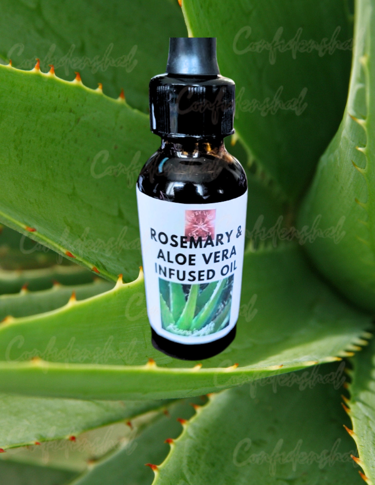 Olio di rosmarino e aloe vera 100% puro naturale, olio di rosmarino per la crescita dei capelli, olio per la crescita dei capelli, olio per massaggi c