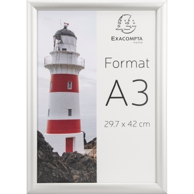 Exacompta Wandplakatrahmen 8394358D A3 Aluminium/Acryl Image