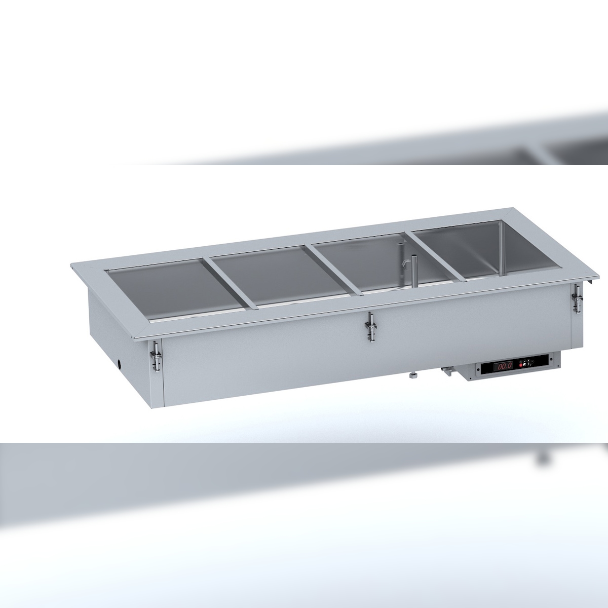 CombiSteel Einbau Bain-Marie 4/1 - automatische Wasserbefüllung Image