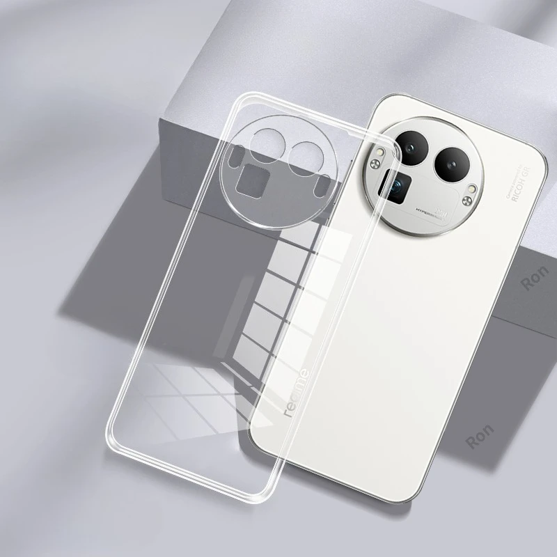Custodia per telefono trasparente ultra sottile per OPPO Realme GT8 Pro Custodia morbida in silicone TPU Cover posteriore per Realme GT 8 GT8Pro Guscio protettivo