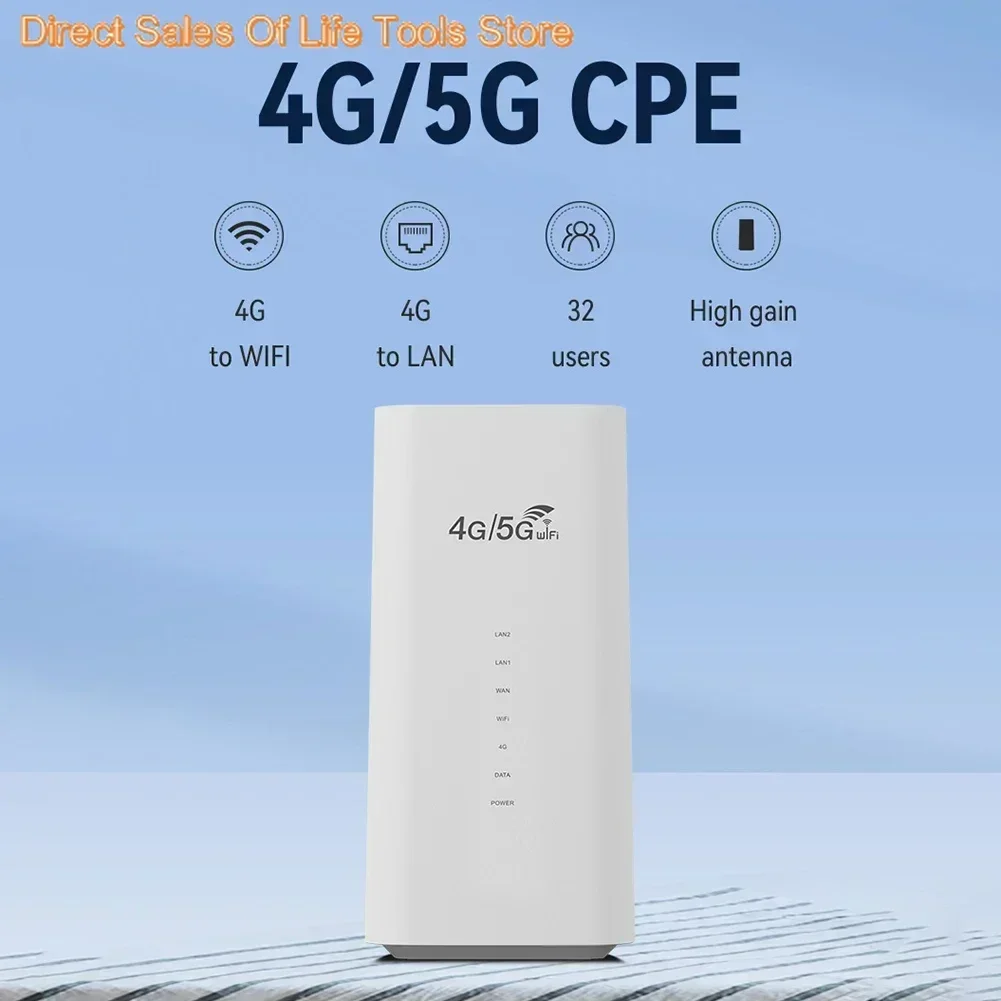Routeur WiFi 4G LTE 300 Mbps avec emplacement pour carte SIM, 3 ports LAN, VPN, CPE, modem sans fil RJ45 pour la maison, le bureau et le réseau