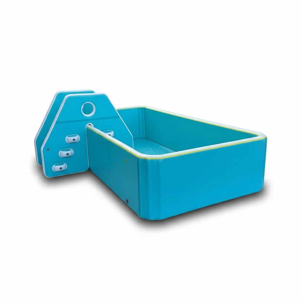 Piscine gonflable, PVC à 4 couches, piscine rectangulaire portable, 6m x 3m x 1.2m, grande piscine hors sol, piscine de jardin