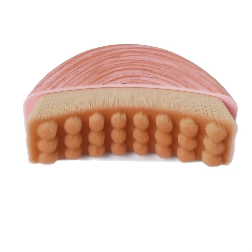 1 Brosse de soin du visage simple et portable, Brosse de soin pour le visage, les yeux et le cou, Brosse de maquillage