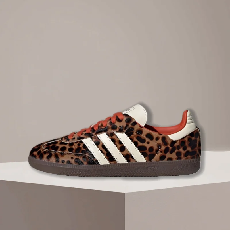 adidas Originals SAMBA OG Bequeme und langlebige Low-Top-Sneaker Unisex Braun JI2734