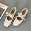 Damen-Schuhe mit eckiger Zehenpartie, modische High Heels, flache Slipper, Sandalen für Sneaker, neu, bequem, elegant, zum Gehen, Mujer Zapatos