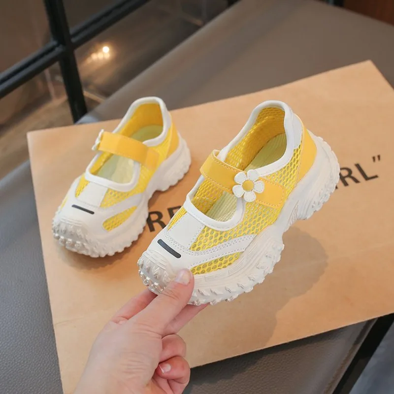 Sommer-Sportschuhe für Kinder, rutschfeste Outdoor-Laufschuhe für Jungen und Mädchen, atmungsaktive Teenager-Kinder-Sneaker