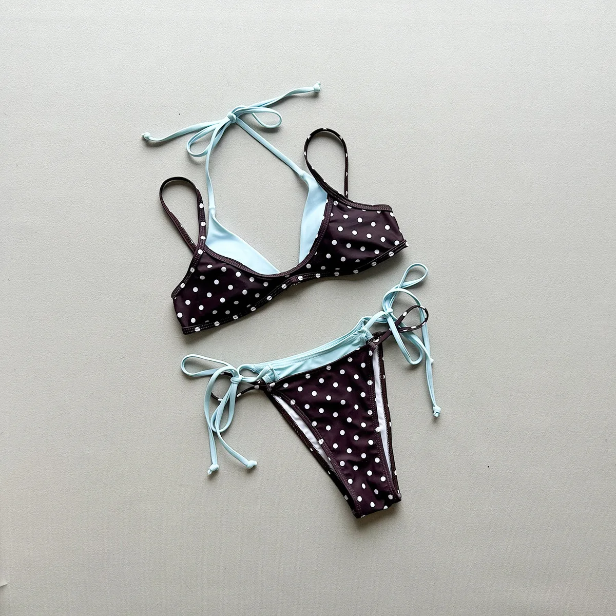Patchwork-Bikinis 2026 Sexy Damen-Badeanzug Bademode Micro-Bikini-Set Brasilianischer Biquini Badeanzug Schwimmanzug Strandkleidung Image