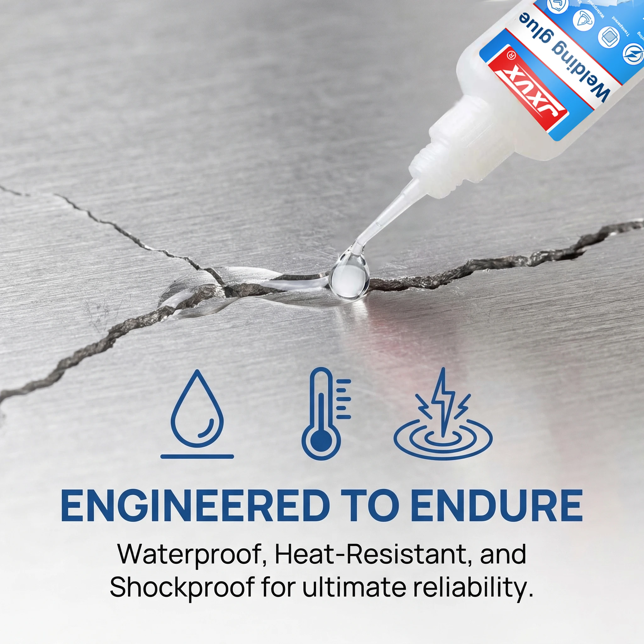 Sommer-Sonderangebot: Hochfester Ölkleber zum Kleben, 35/50 g, Universal-Superkleber, extrem starker Kleber, Klebstoff für Metall, Keramik, Holz und Kunststoff