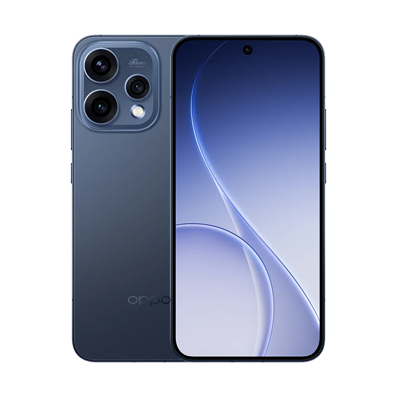 EU-Version Smartphone OPPO Reno15 5G 8 GB + 512 GB Blau, Snapdragon 7 Gen 4, 6500 mAh, 80 W, 6,59 Zoll, 50 MP OIS-Kamera, offizielle Garantie Image