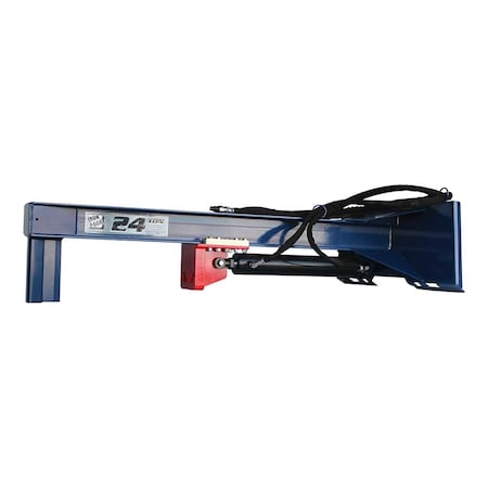 IRON & OAK SMH2419 Log Splitter, 24-Ton, Skid Steer Mount
