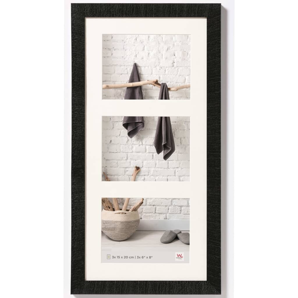 walther + design Walther Design Bilderrahmen Home 3 x 15 x 20 cm Schwarz Image