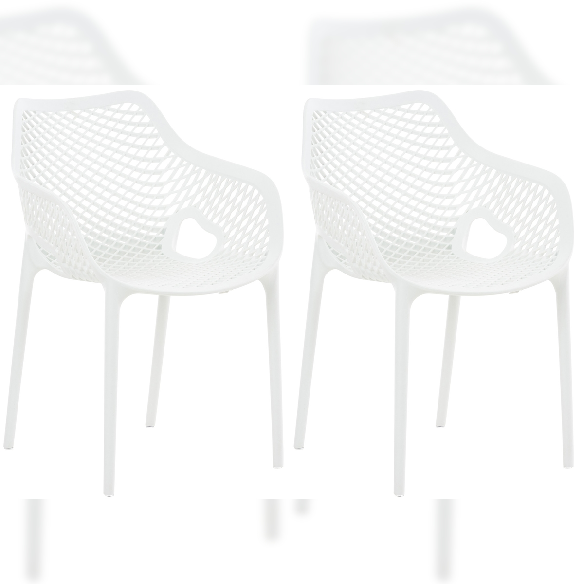 CLP 2er Set Stühle Air XL weiß Image